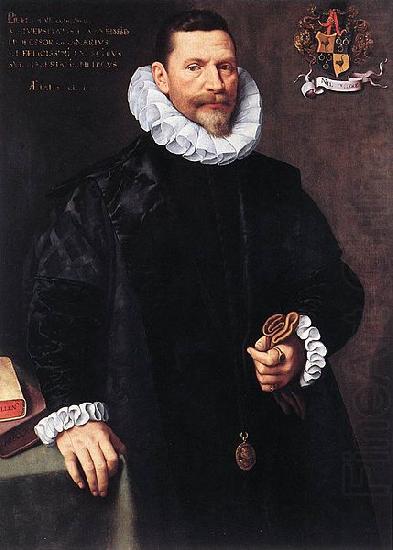 Portrait of Petrus Ricardus, Frans Pourbus